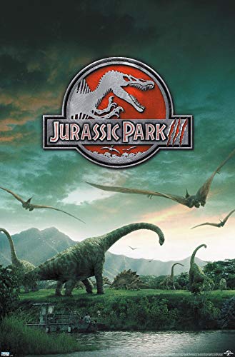 Trends International Jurassic Park 3 - Dinosaurs Wall Poster, 22.375" x 34", Premium Unframed Version