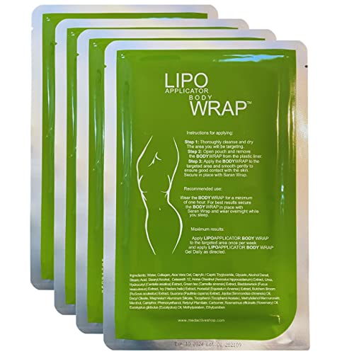Ultimate Body Applicator Lipo Wrap Works For Body Firming Cellulite Reducing Toning Contouring 4 Wraps
