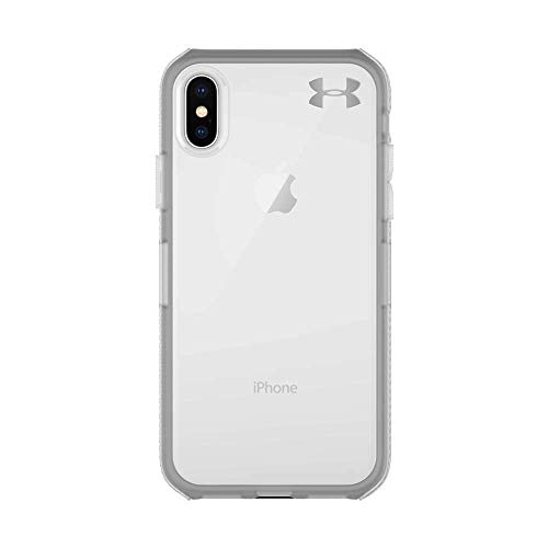 Under Armour UA Protect Verge Case for iPhone X - Clear/Graphite/Gunmetal Logo