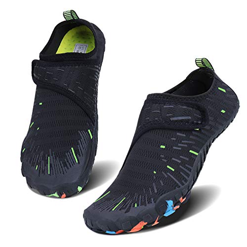 Water Shoes Lightweight Comfort Sole Easy Walking Athletic Slip on Aqua Sock