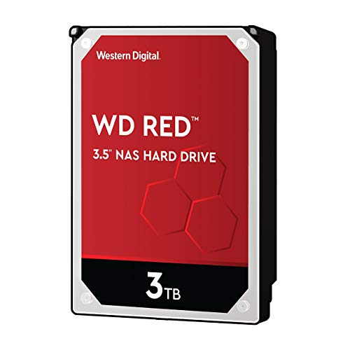 Western Digital 3TB WD Red NAS Internal Hard Drive HDD - 5400 RPM, SATA 6 Gb/s, SMR, 256MB Cache, 3.5" - WD30EFAX