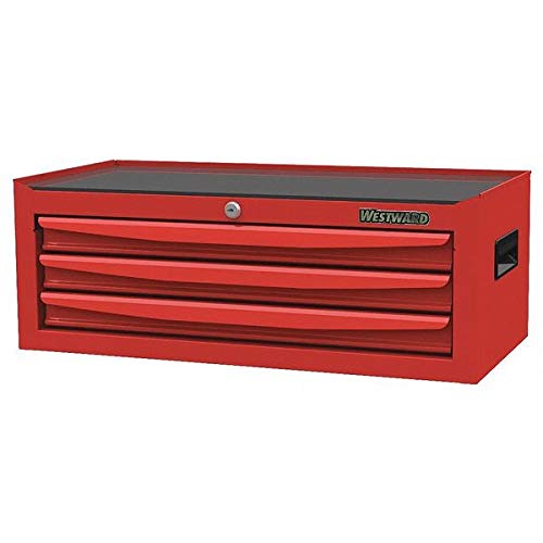 Westward Red Light Duty Intermediate Chest, 9-5/8" H X 26-3/8" W X 12-1/2" D, Number of Drawers: 3-1 Each