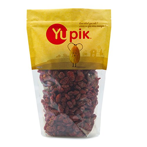 Yupik Dry Fruits, Dried Fancy Strawberries, 2.2 lb