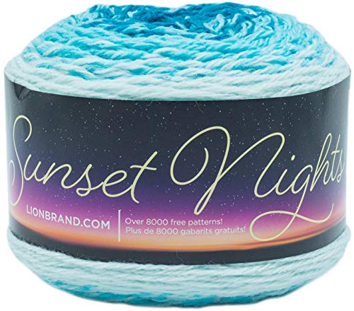 (1 Skein) Lion Brand YarnSunset Nights Yarn, Dolomites