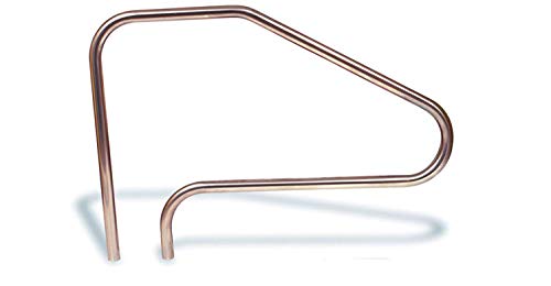 Aqua Select Premium Stainless Steel Pool Hand Rail for Inground Swimming Pools | Measures 50" x 36" x 8" Stainless Material | Easy to Install