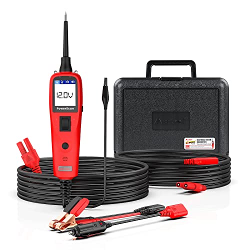 Autel PS100 Power Circuit Probe Kit with 40Ft Cable, Automotive Circuit Tester,12V 24V Electrical System Diagnosis Tool AC DC Digital Voltage Short Finder, Car Voltage Tester Digital Voltmeter