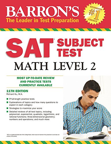 Barron's SAT Subject Test Math Level 2, 11th Edition