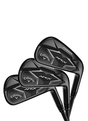 Callaway Golf 2019 Apex Pro Smoke Iron Set (Set of 8 Clubs: 4-9 Iron, PW, AW, Right Hand, Steel, Stiff Flex)