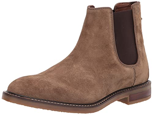 Clarks Men's Jaxen Chelsea Boot, Taupe Suede, 9