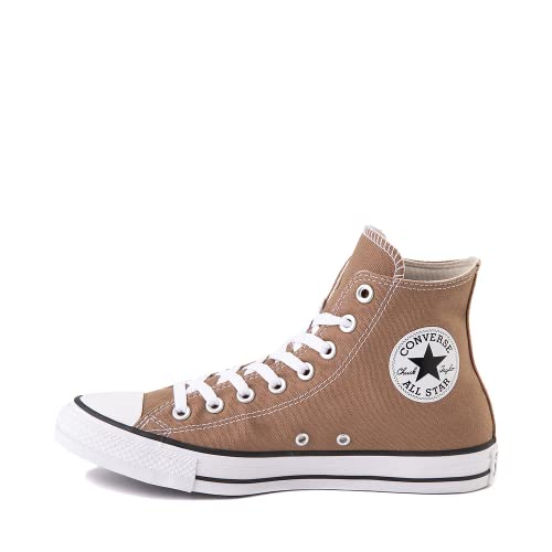 Converse Men's Chuck Taylor Classic Hi (Sand Dune White Black, Numeric_10)