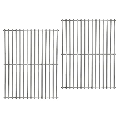 Criditpid Grill Grate for Home Depot Nexgrill 720-0830H, 720-0830D, 720-0783E, 720-0783C, 720-0888, 17" Stainless Steel Cooking Grids for Kenmore, Uniflame, Charbroil Gas Grill Replacement Parts