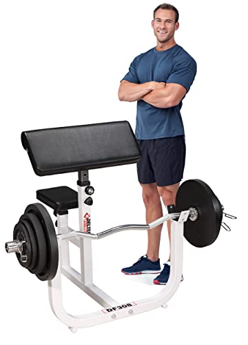 Deltech Fitness Preacher Curl Bench