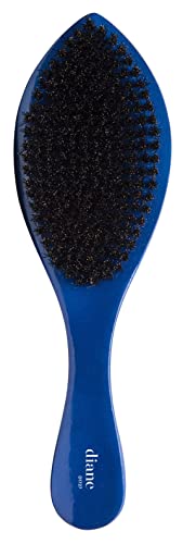 Diane Prestige 100% Medium Boar Bristle Curved Oval Wave Brush, D1727