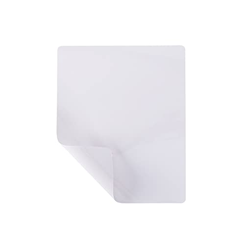 Dry Erase Blank Sheets 9 x 11 Inches, Slim Whiteboard Double Sided (10 Pack)