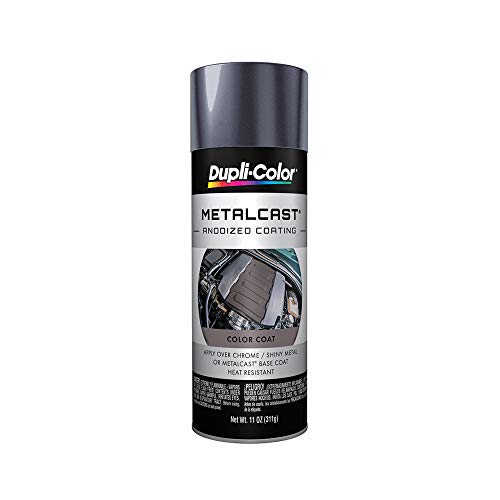 Dupli-Color MC206 Metalcast Automotive Spray Paint - Black Smoke Anodized Coating - 11 oz Aerosol Can