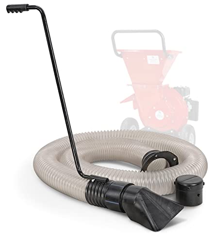 G Wood Chipper Shredder Mulcher Leaf Vacuum Kit 4 Inch x 10 Foot Heavy Duty Accessory for GreatCircle (B075SG6372), Landworks (B07JZH2FHW), SuperHandy (B07N137XQN) (Chipper NOT Included)