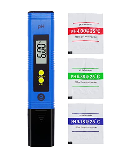 Hey Abby PH Meter Household Water Tester for Hydroponics Gardening Pool DWC Grow Box Accessory