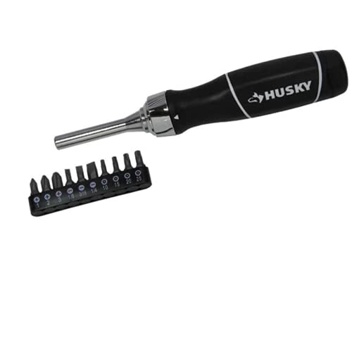 Husky 10pc Ratcheting Screwdriver Set