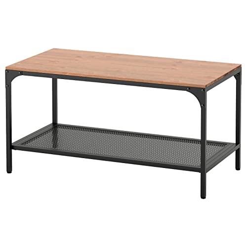 IKEA Fjallbo Coffee Table Black 703.354.86 Size 35 3/8x18 1/8"