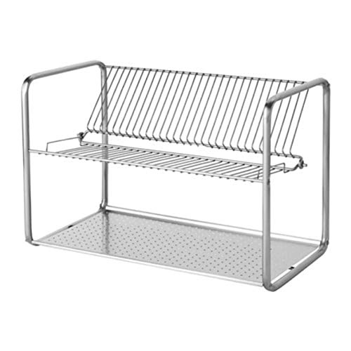 Ikea Ordning Dish Drainer Stainless Steel 100.181.94 Size 19 5/8x10 5/8x14 1/8 "