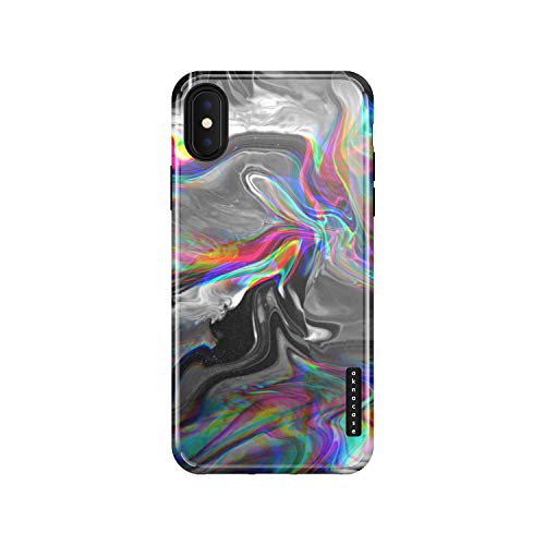 iPhone X & iPhone Xs Case Marble, Akna Sili-Tastic Series High Impact Silicon Cover with Full HD+ Graphics for iPhone X & iPhone Xs (101695-U.S)