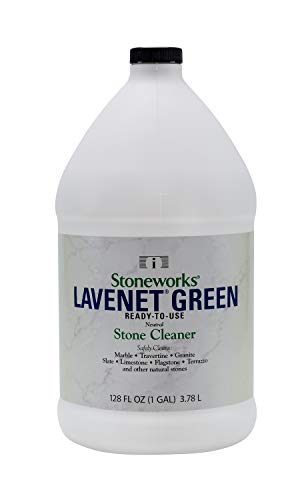 Lavenet Green Ready To Use (1 Gallon) Neutral stone cleaner for marble, limestone, travertine, granite, slate, flagstone and other natural stones