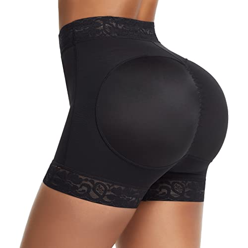 Lover-Beauty Booty Lifting Shapewear for Women Plus Size Shaper Shorts Tummy Control Panty Black