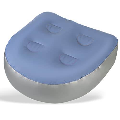 Merkisa Hot Tub Seat, Inflatable Hot Tub Seat with 4 Suction Cups, and Durable Hot Tub Seats for Inflatable Hot Tub & Spa (Navy)