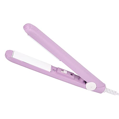 Mini Hair Curler, Werdeny Ceramic Mini Hair Curler for Short Hair, Mini Curling Iron 1/2 Inch Barrel Short Hair, 2 in 1 Mini Ceramic Curler and Hair Straightener