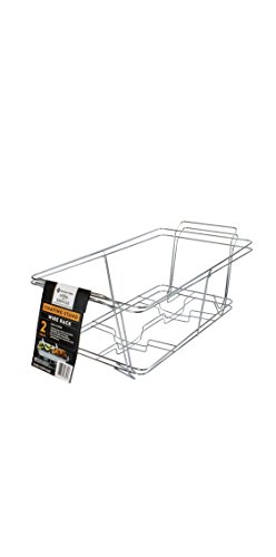 Mm’S Buffet Chafer, Food Warmer Rack, Chrome Wire Rack, Chafing Rack. Full Size Set of 4