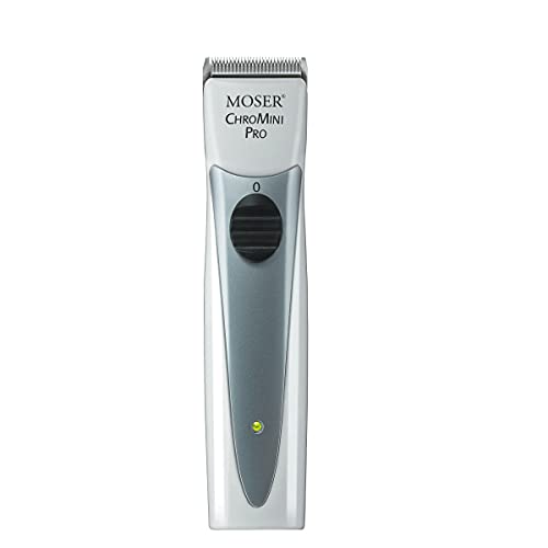 MOSER ChroMini Pro 1591 White Professional Cordless Hair Trimmer