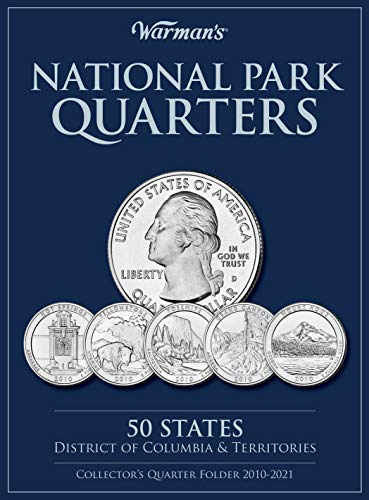 National Park Quarters: 50 States + District of Columbia & Territories: Collector's Quarters Folder 2010 -2021 (Warman's Collector Coin Folders)