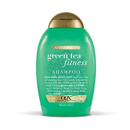 OGX Active Beauty Green Tea Fitness Shampoo, 13 Ounce