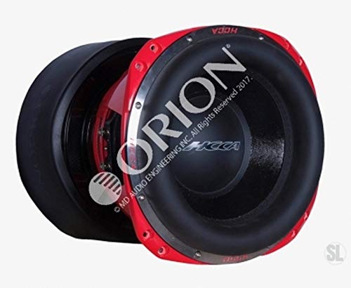 Orion HCCA121-SPLX HCCA 12 Inch 7500 Watts RMS / 30000 Burp Dual 1 Ohm Voice Coil SPL Competition DB Drag Subwoofer