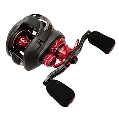 Pinnacle PR10Xi Primmus Xi Baitcast Reel, Gray Body/Red Accent