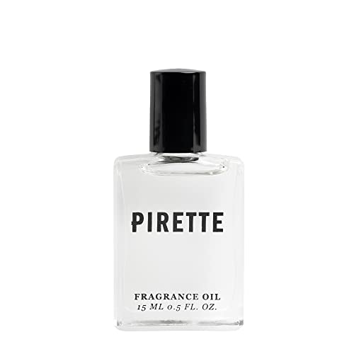 PIRETTE Fragrance Oil, Women’s Beach Inspired Perfume Oil, Notes of Fresh Coconut, Surf Wax & Sunscreen, 0.5 Fl Oz