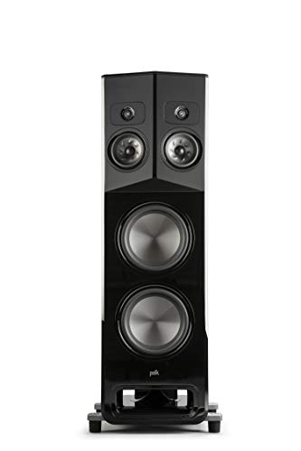 Polk Legend L800 Premium Floorstanding Speaker with Patented SDA-PRO Technology, Right, Black