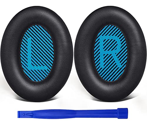 Professional Earpads Cushions for Bose Headphones, Replacement Ear Pads for Bose QuietComfort 15 QC15 QC25 QC2 QC35/Ae2 Ae2i Ae2w/SoundTrue & SoundLink Around-Ear Series