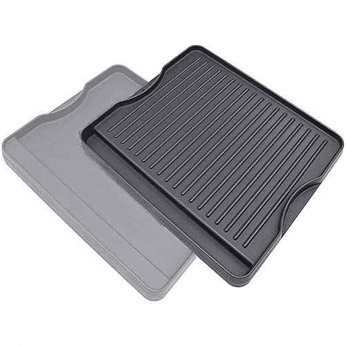 QuliMetal Reversible Grill Griddle for Camp Chef 2-Burner Stover and Camp Chef Explorer 2-Burner Stover, All Camp Chef 14" and 16" Stoves