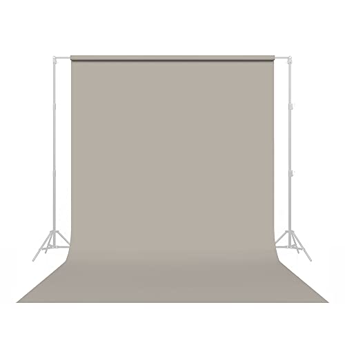 Savage Seamless Paper Photography Backdrop - Color #61 TV Gray, Size 107 Inches Wide x 36 Feet Long, Backdrop for YouTube Videos, Streaming, Interviews and Portraits - Made in USA