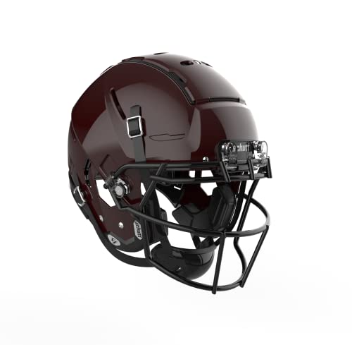 Schutt F7 VTD Professional Varsity Football Helmet (Facemask NOT Included), Maroon, X-Large