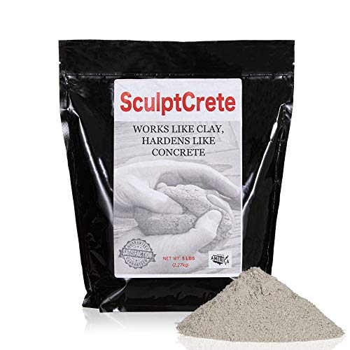 SculptCrete™ 5 lb. Shape-able Concrete Mix Concrete Clay