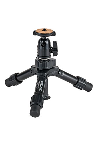 SLIK Mini Pro III Table Top Tripod, 2-Section, Max 10" - Black