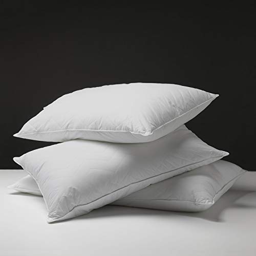 Sobel Westex: Sahara Nights Back and Stomach Sleeper Pillow | Hotel & Resort Quality, 233 Thread Count 100% Cotton Casing, Gel Fiber Fill | Hypoallergenic, Downlike Feel, (Standard Size)