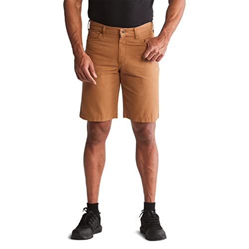 Timberland mens Son-of-a-short Canvas Work Short Outdoors Equipment, Dark Wheat, 36 Regular US