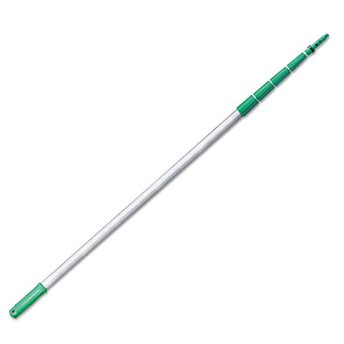 Unger UNG TF900 Silver Plastic TelePlus Modular Telescopic Extension Pole System, 6' - 30'