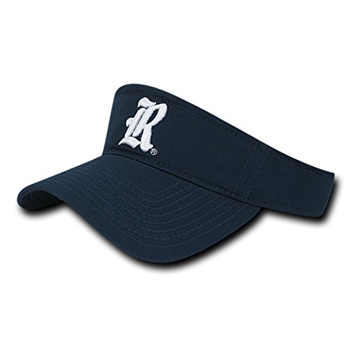 University of Rice Owls Cotton Polo Sun Golf Tennis Visor Cap Hat Navy Blue