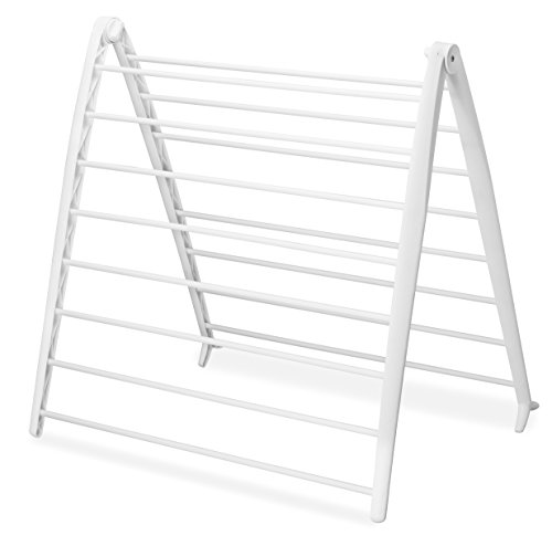 Whitmor Spacemaker Drying Rack, White