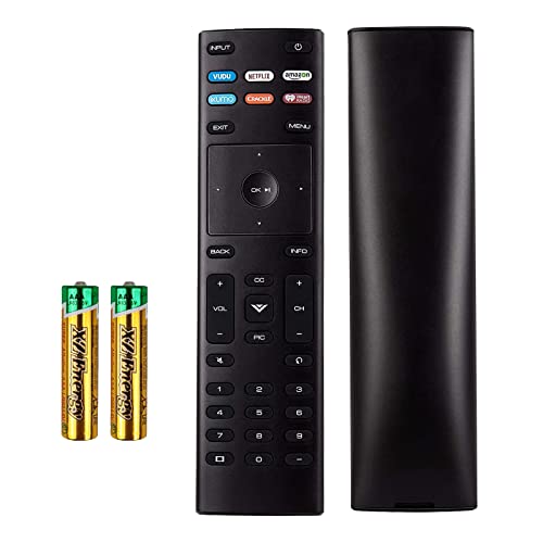 XRT136 Universal Replacement Remote Control for Vizio 24" 32" 40" 43" 50" 55" 58" 65" 70" 75" 85" Smart TV, Remote for All Vizio Smart TV D-Series E-Series M-Series P-Series V-Series Include Batteries