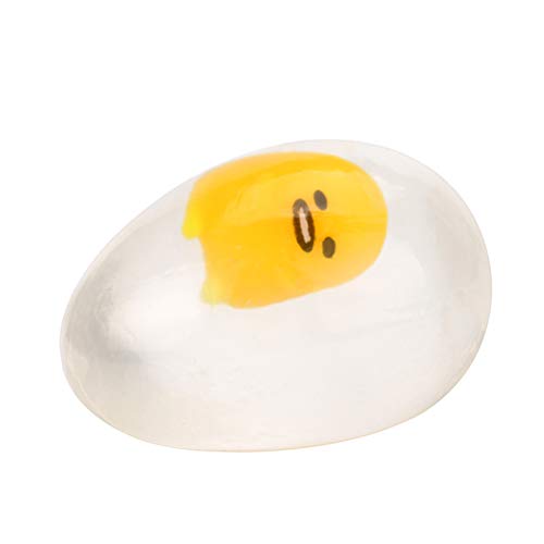 Yuffoo Egg Squeezing Toy, New Funny Jumbo Cute Egg Stress Toy Puking Egg for Anxiety Relief Fidget Stress Balls